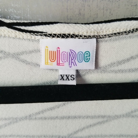 Lularoe Nicole Classy Printed Minimalist Dress XXS - Picture 6 of 11